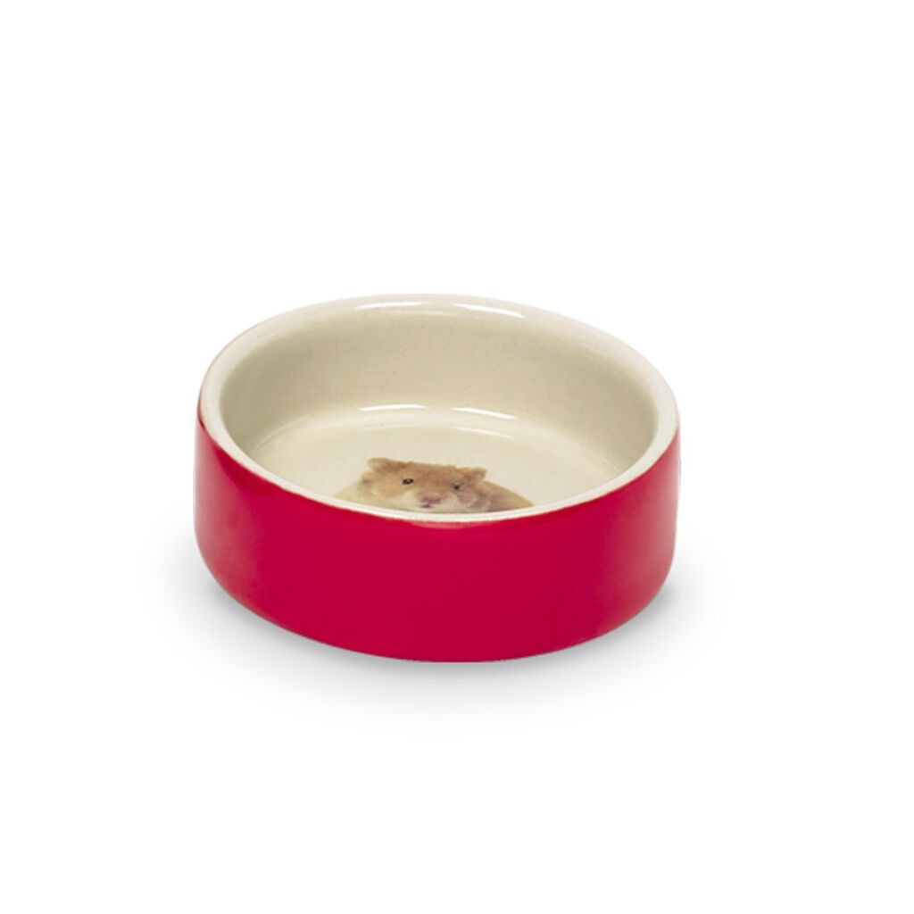 Nobby Posuda za glodare Buni 7.5x2.5 cm 55 ml crvena