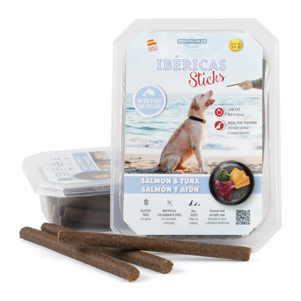 Mediterranean Natural Štapići poslastice za pse Serano Ibericas Sticks Salmon & Tuna, 350 gr