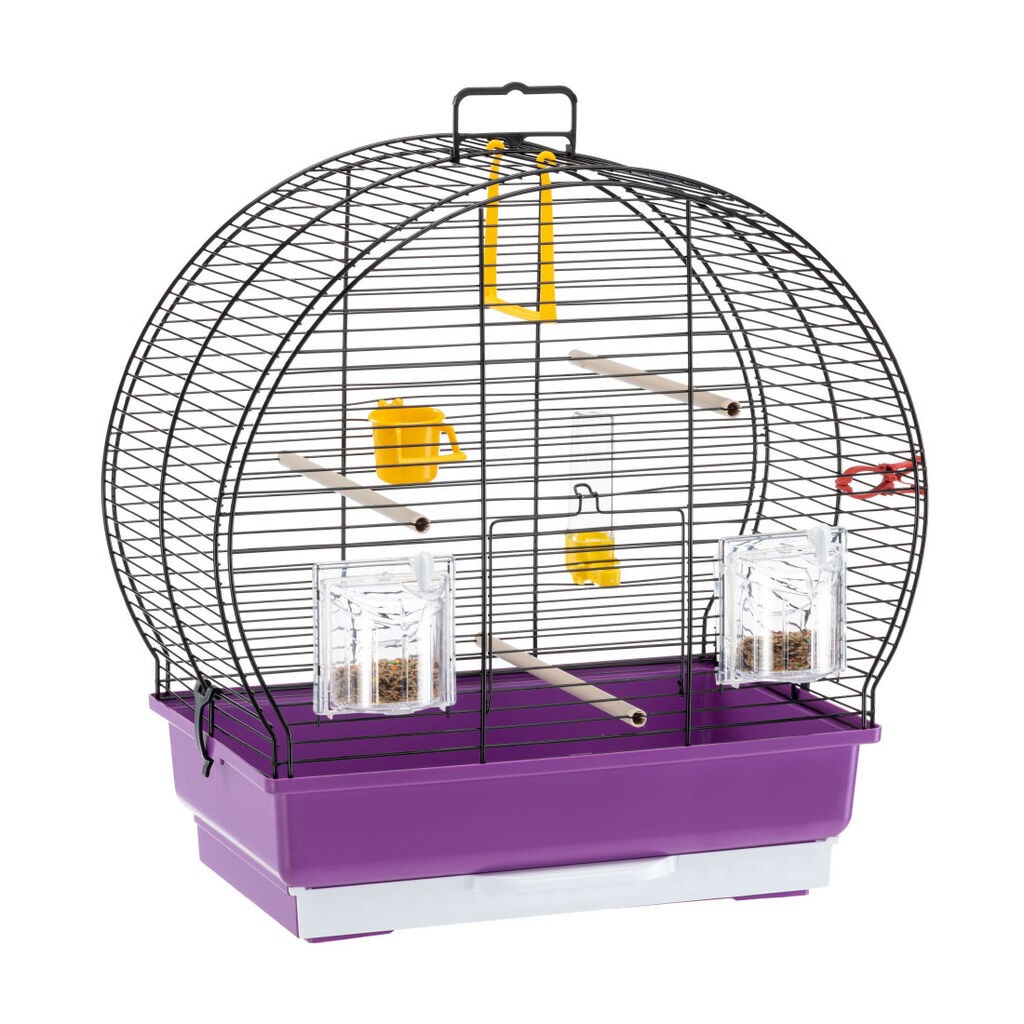 Ferplast Kavez za ptice Luna 2, 44.5x25x45.5 cm, Ljubičasti