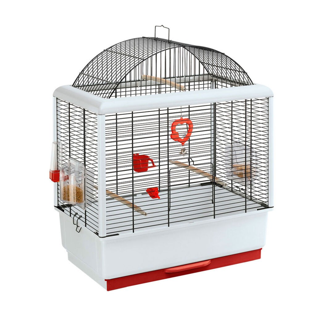 Ferplast Kavez za ptice Palladio 3, 50x30x64 cm, Crni