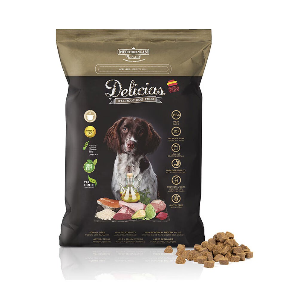 Mediterranean Natural Kompletna poluvlažna hrana za pse Serano Delicias, 3 kg