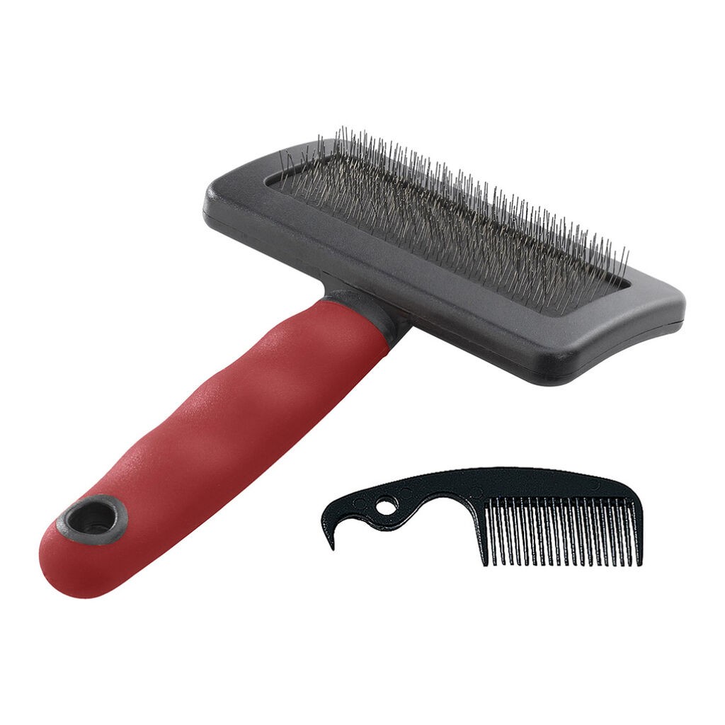 Ferplast Četka za pse GRO 5946, Velika, Crvena