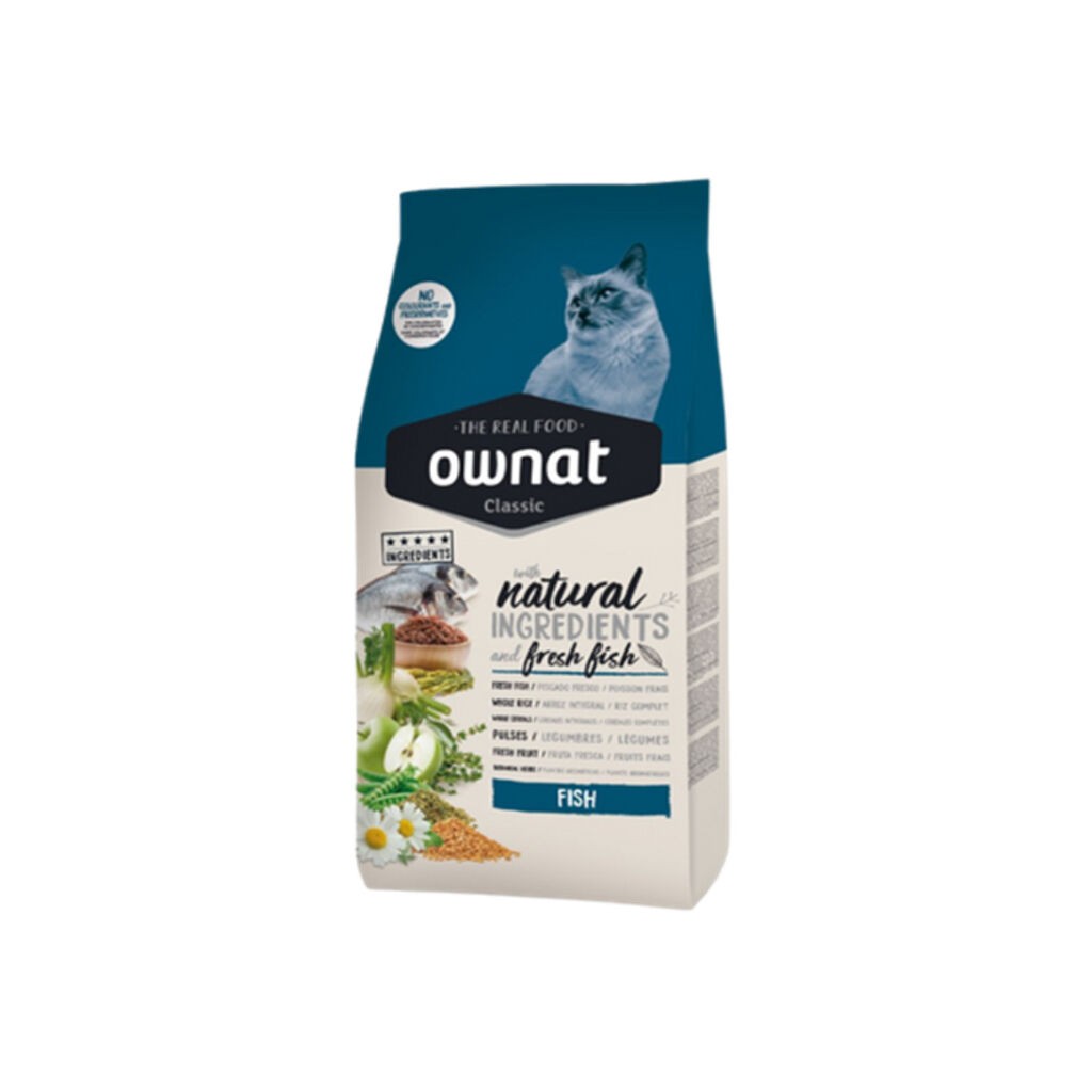 Ownat Hrana za mačke Classic, Riba, 1.5 kg