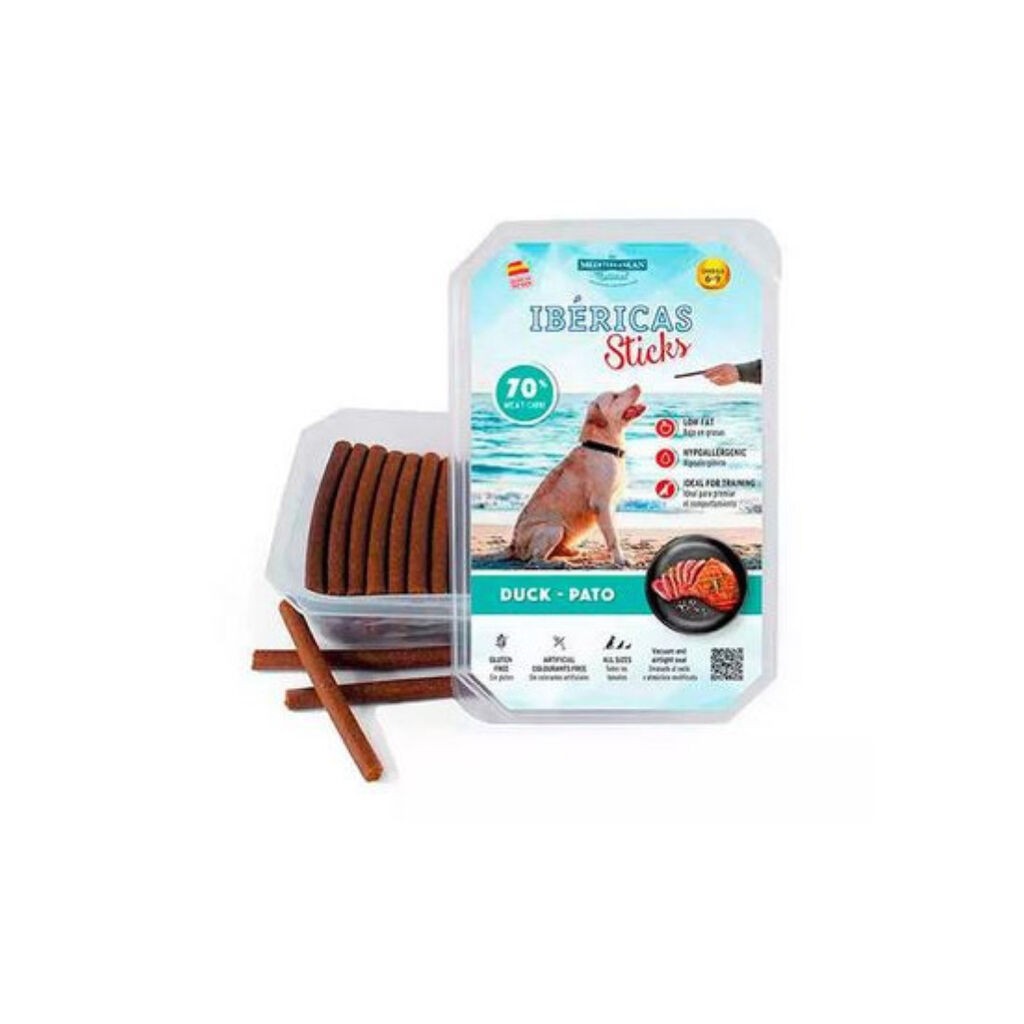 Meditanean Natural Štapići poslastice za pse Serano Ibericas Sticks Duck, 800 gr