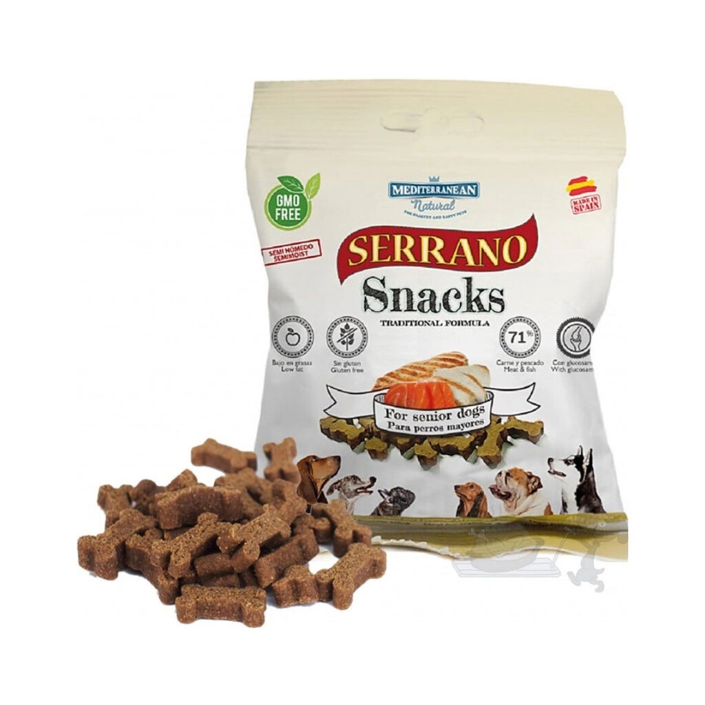 Mediterranean Natural Poslastica za starije pse Serano Snacks Senior, 85 gr