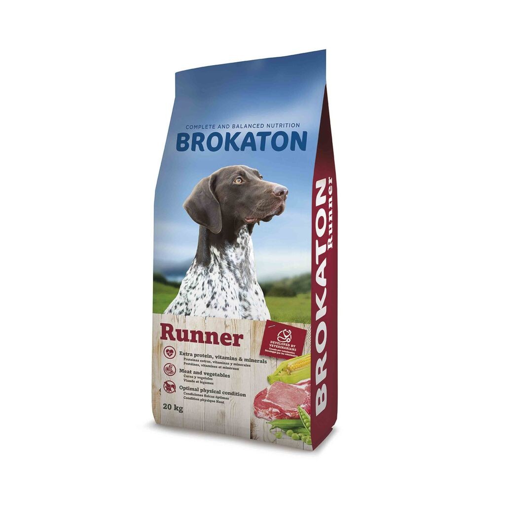 Brokaton Hrana za pse Runner, 20 kg