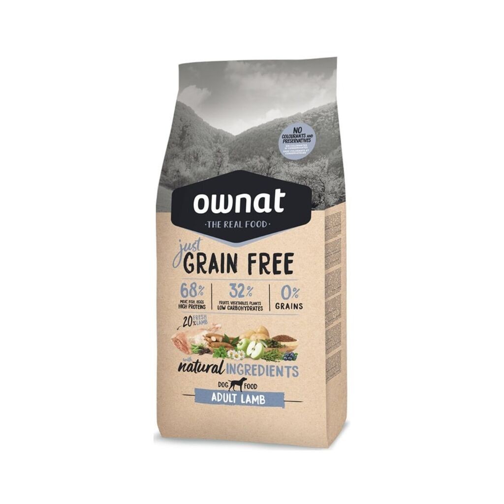 Ownat Hrana za pse GF Just Adult, Jagnjetina, 3 kg
