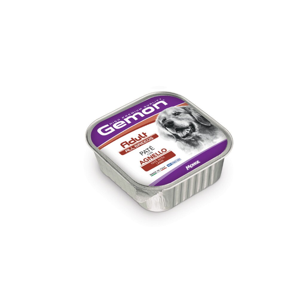 Gemon Vlažna Hrana za pse Adult All Breeds paštete Jagnjetina 150 gr