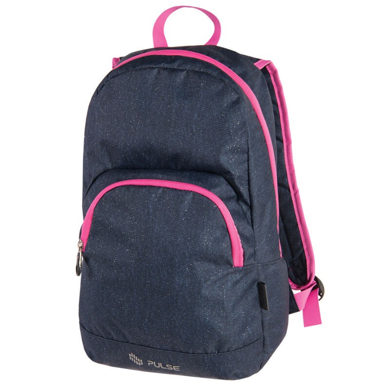 Pulse Školski ruksak za djevojčice Solo Jeans, 44 x 29 x 18 cm, Tamno roze