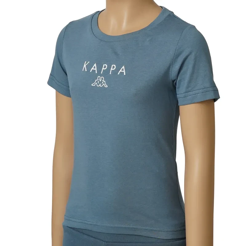 Kappa Boys majica s logom Sammo, tamnosiva