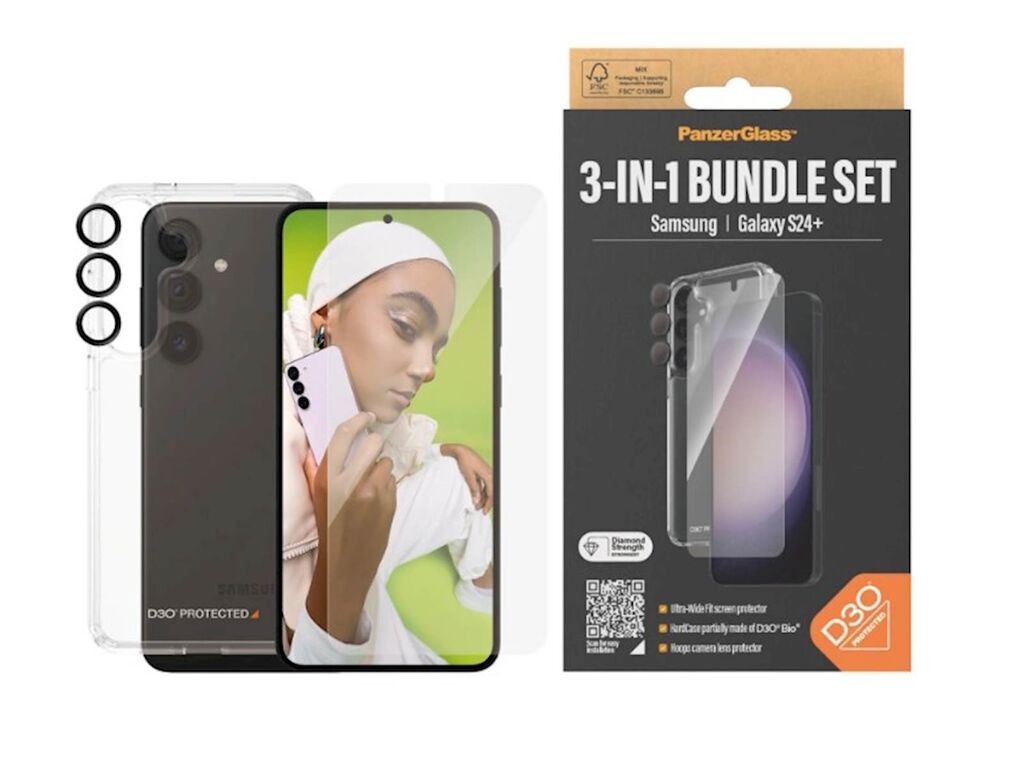 PanzerGlass Zaštitno staklo Bundle, Galaxy S24 Plus