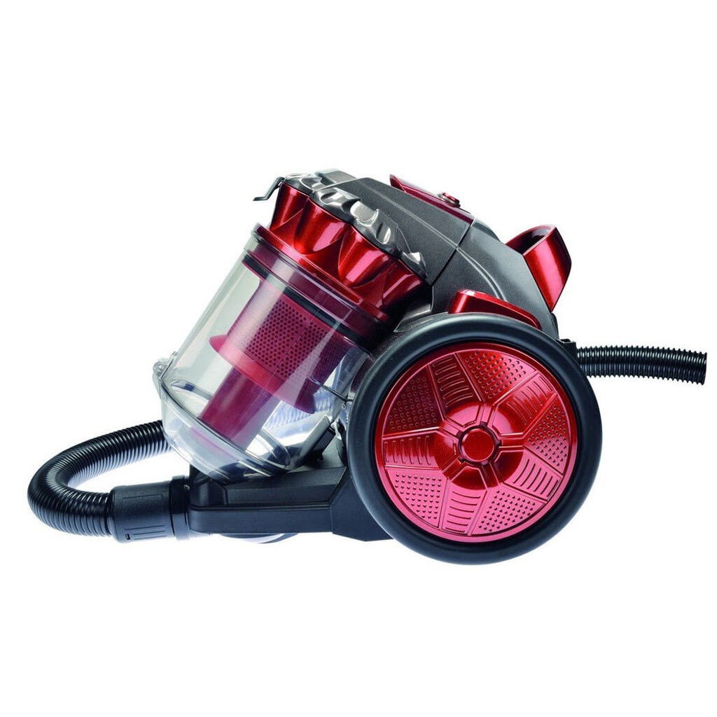 Elit Usisivač s posudom Virago VC18, Crno-crveni
