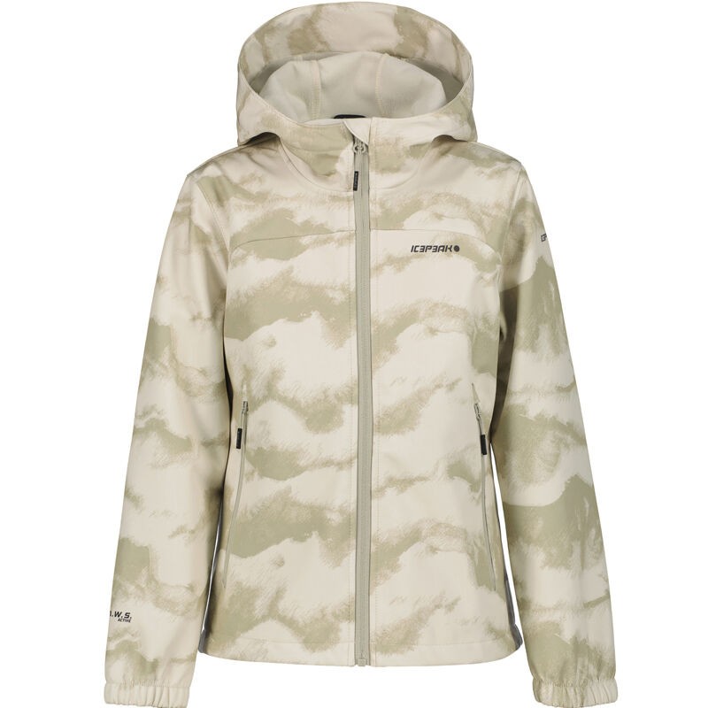 Ice Peak jakna za djevojčice Kulm jr, krem