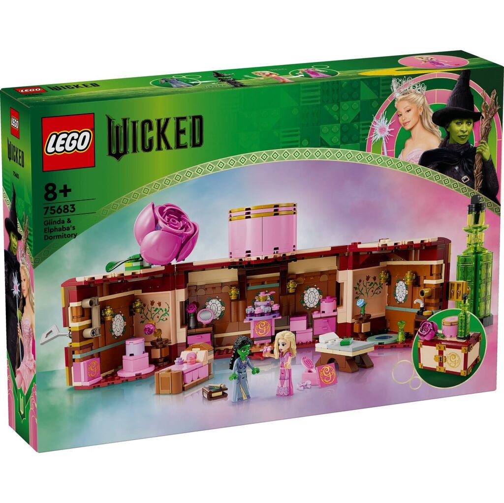 LEGO Wicked Glinda i Elphaba spavaonica 75683