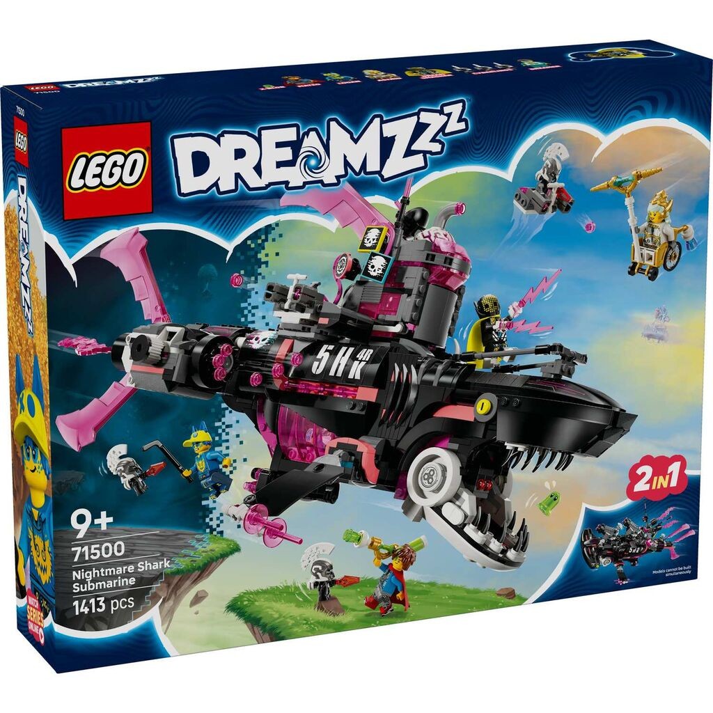 Igracka Lego Kocke Dreamzzz Nightmare Shark Submarine 9+