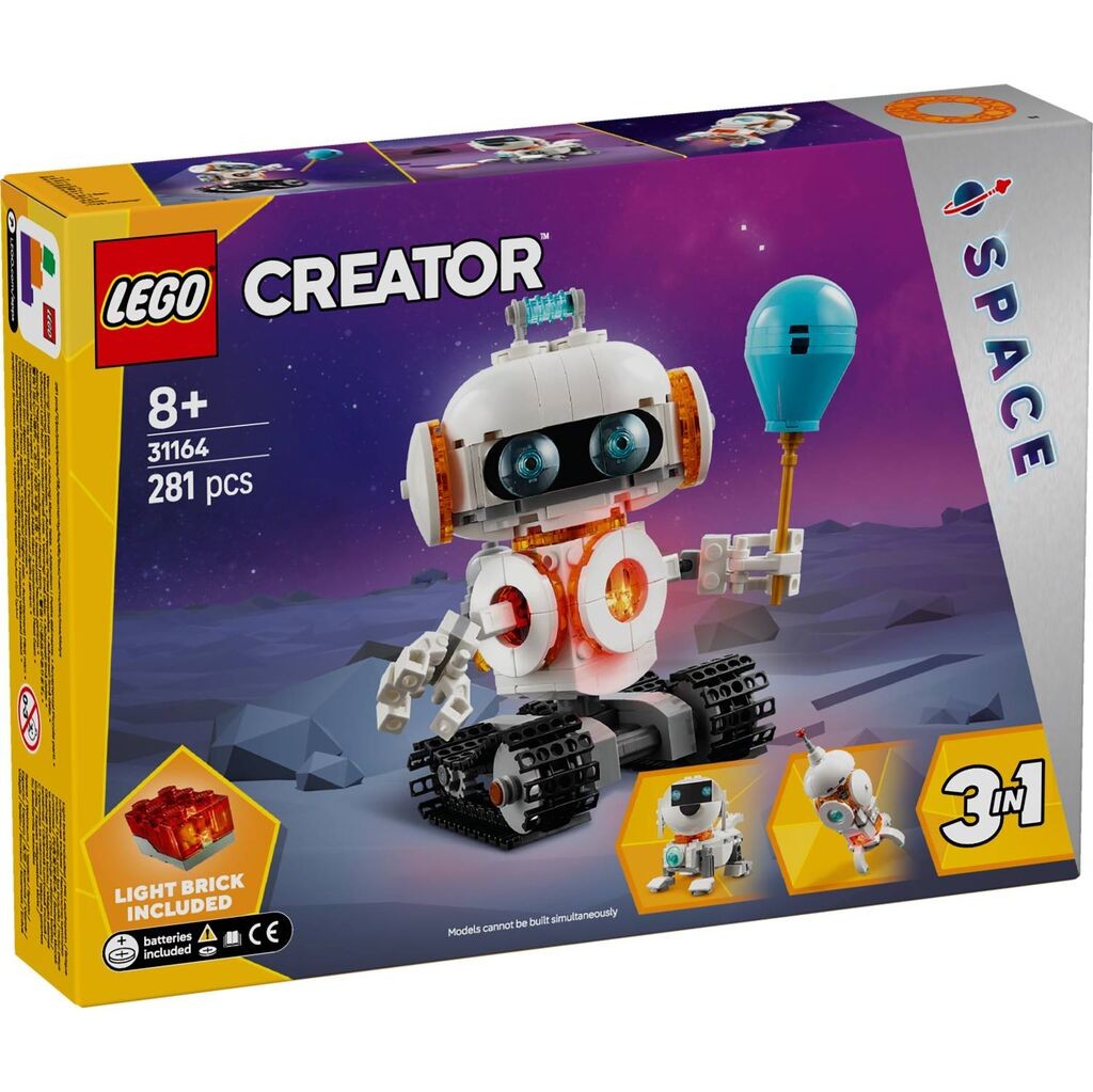 LEGO Creator 3u1 Svemirski robot 31164