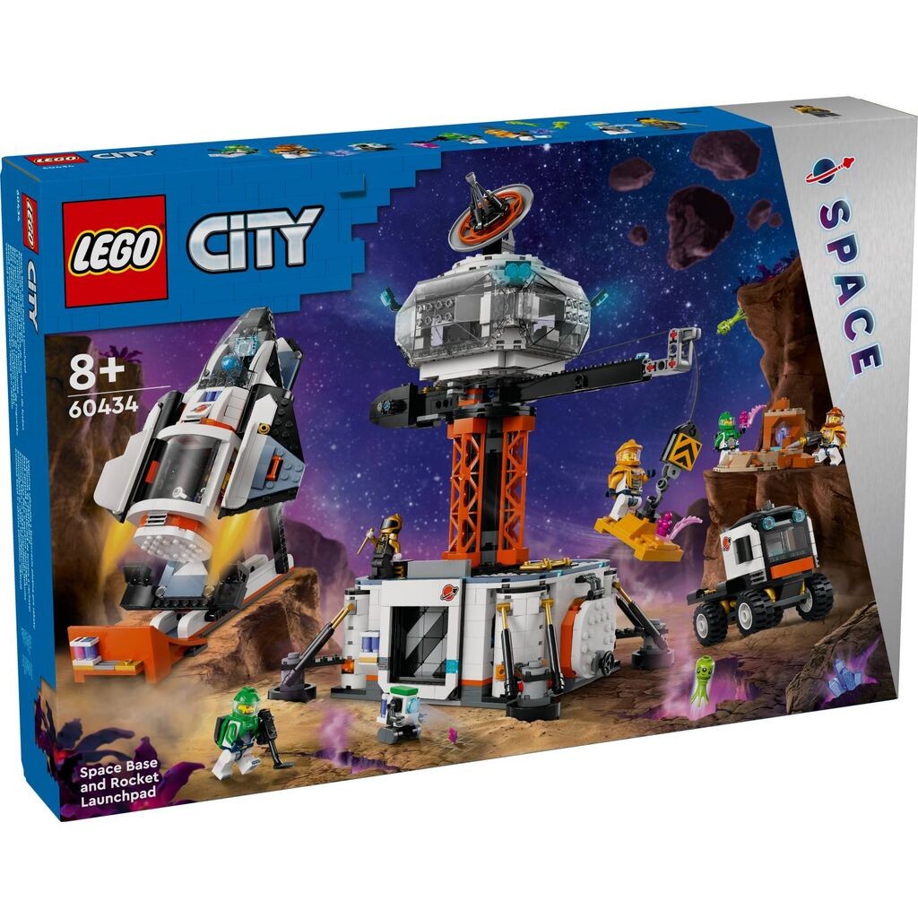 LEGO City Svemirska baza i lansirna rampa za rakete 60434