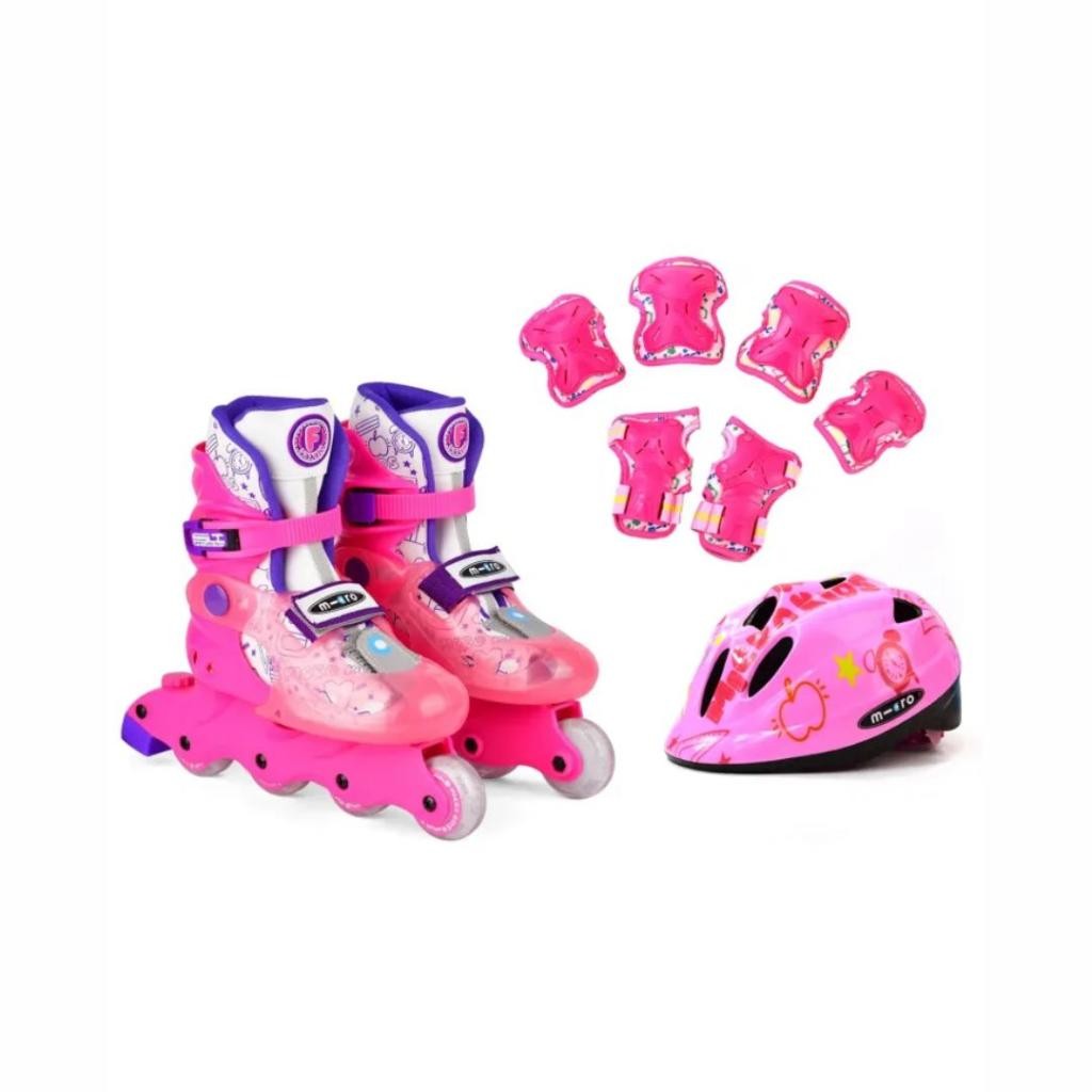 Micro Roleri za djevojčice Mis-Future-Combo (W Break Set), Roze