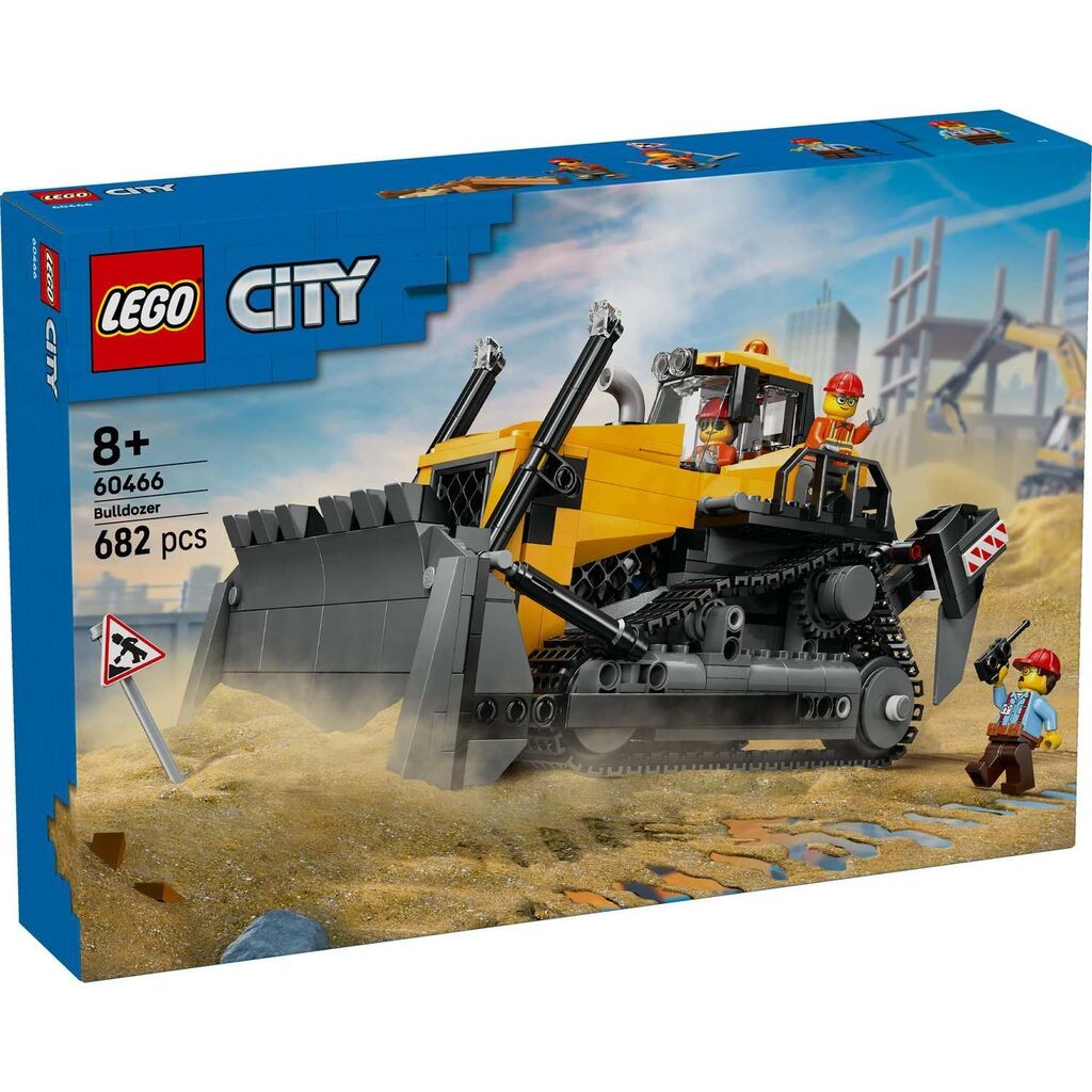 Igracka Lego Kocke City Yellow Bulldozer 8+