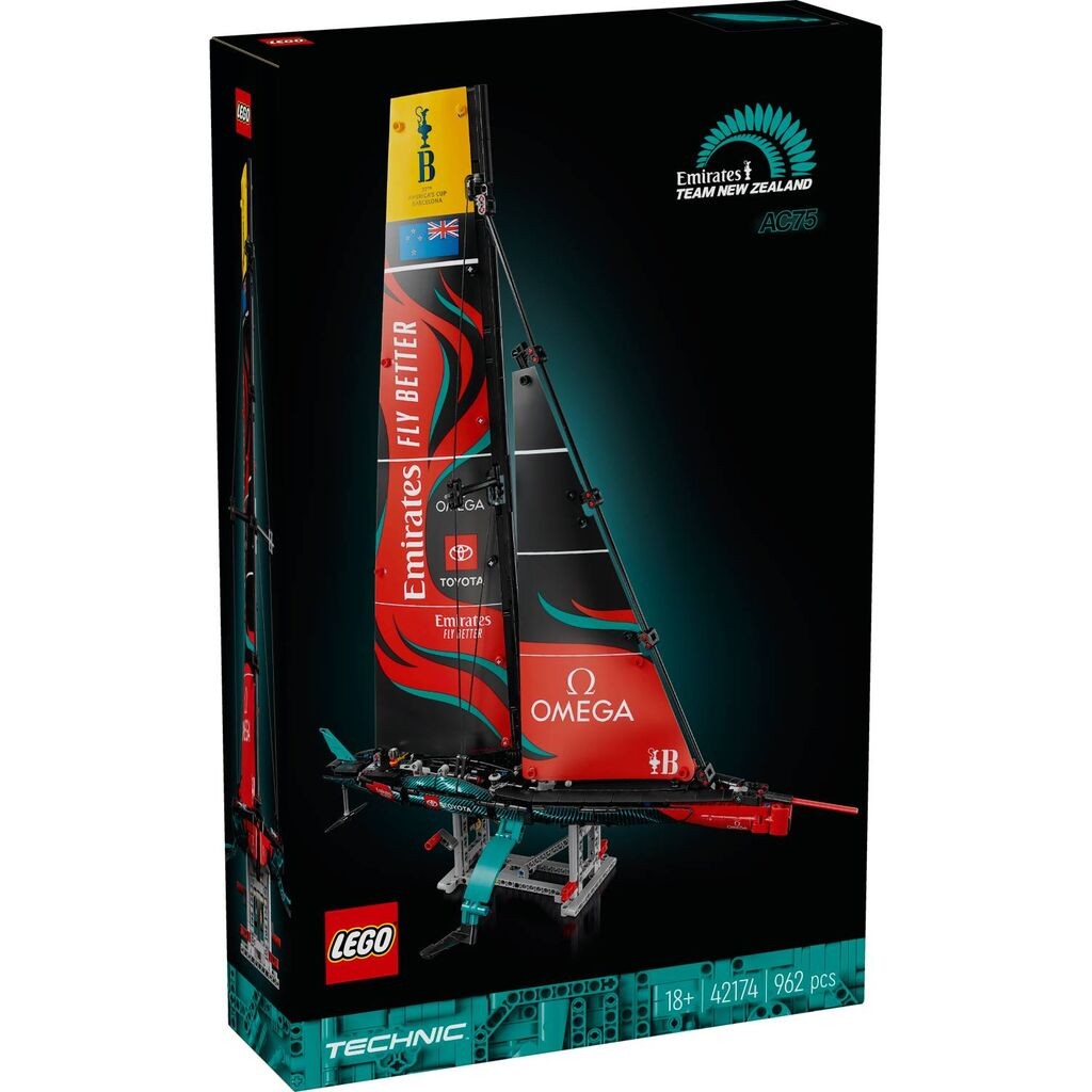 LEGO Technic Emirates tim Novi Zeland AC75 jahta 42174