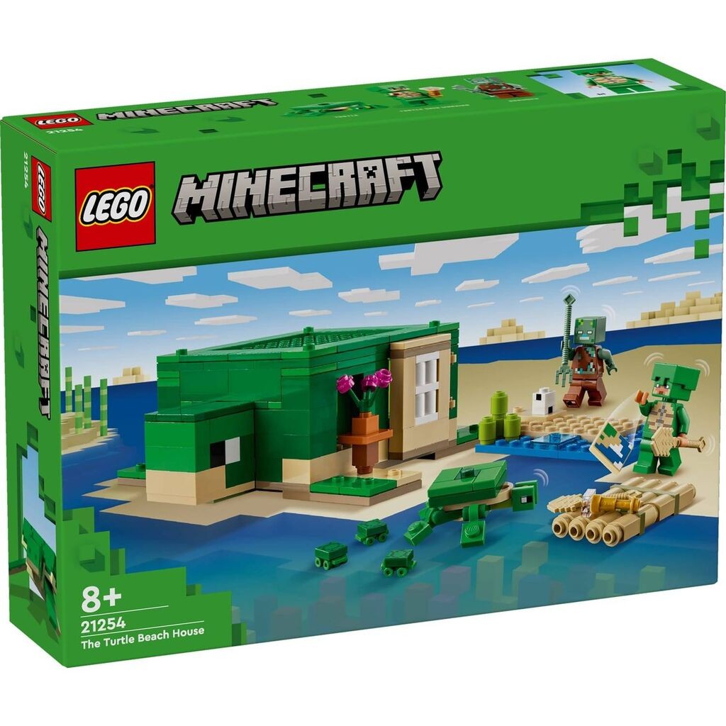 LEGO Minecraft Kuća na plaži s kornjačama 21254