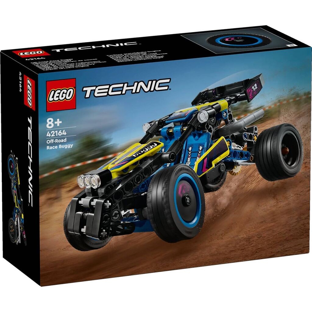 Lego Brick Toy Technic Off-Road Race Buggy 8g+, crna