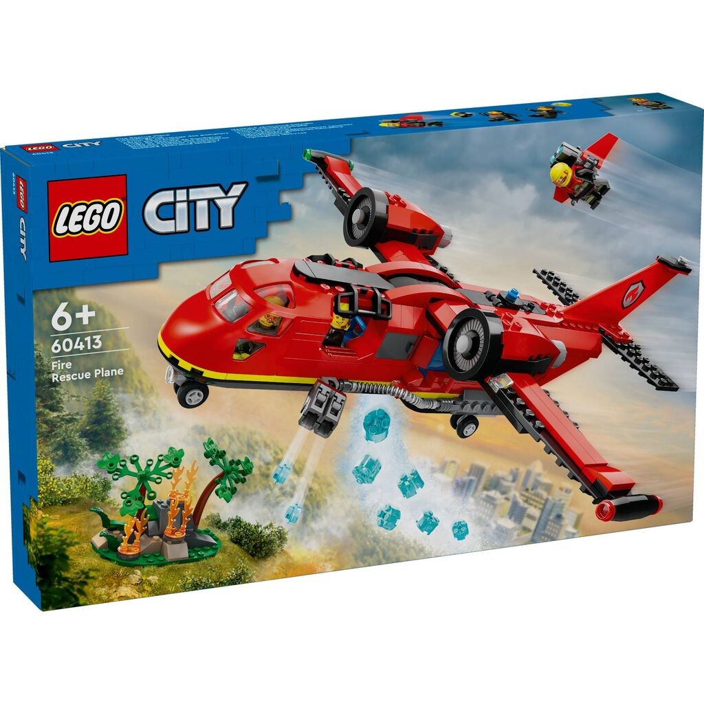 LEGO City Vatrogasni spasilački avion 60413