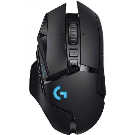 Logitech Gejmerski miš, G502 Lightspeed Wireless, Crni