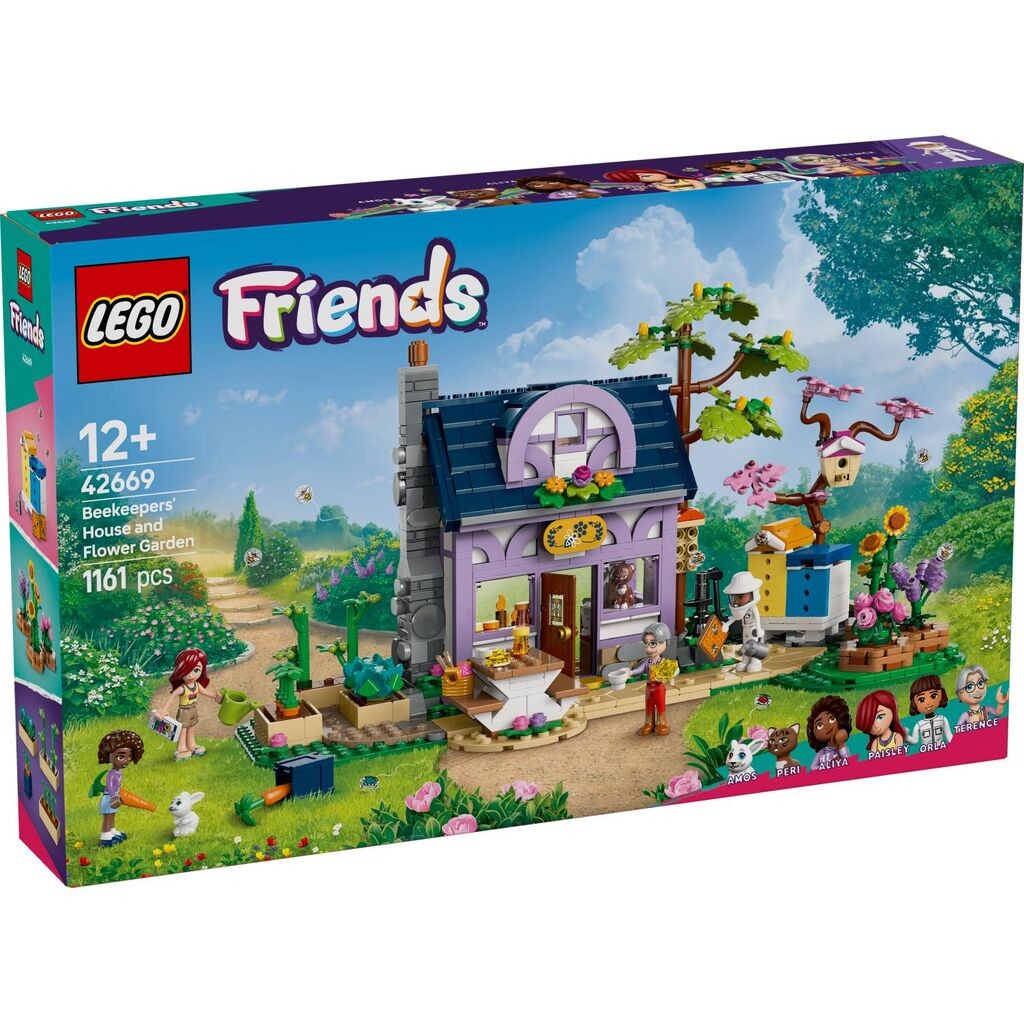 LEGO Friends Pčelinja kućica i cvjetnjak 42669