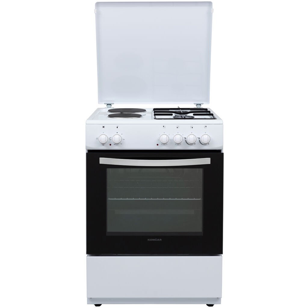 Končar Štednjak SE 6022 P.BR2V, Bijeli