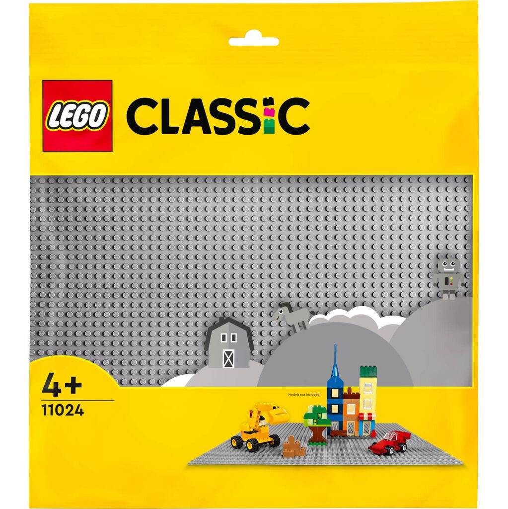 LEGO Classic Siva podloga za gradnju 11024