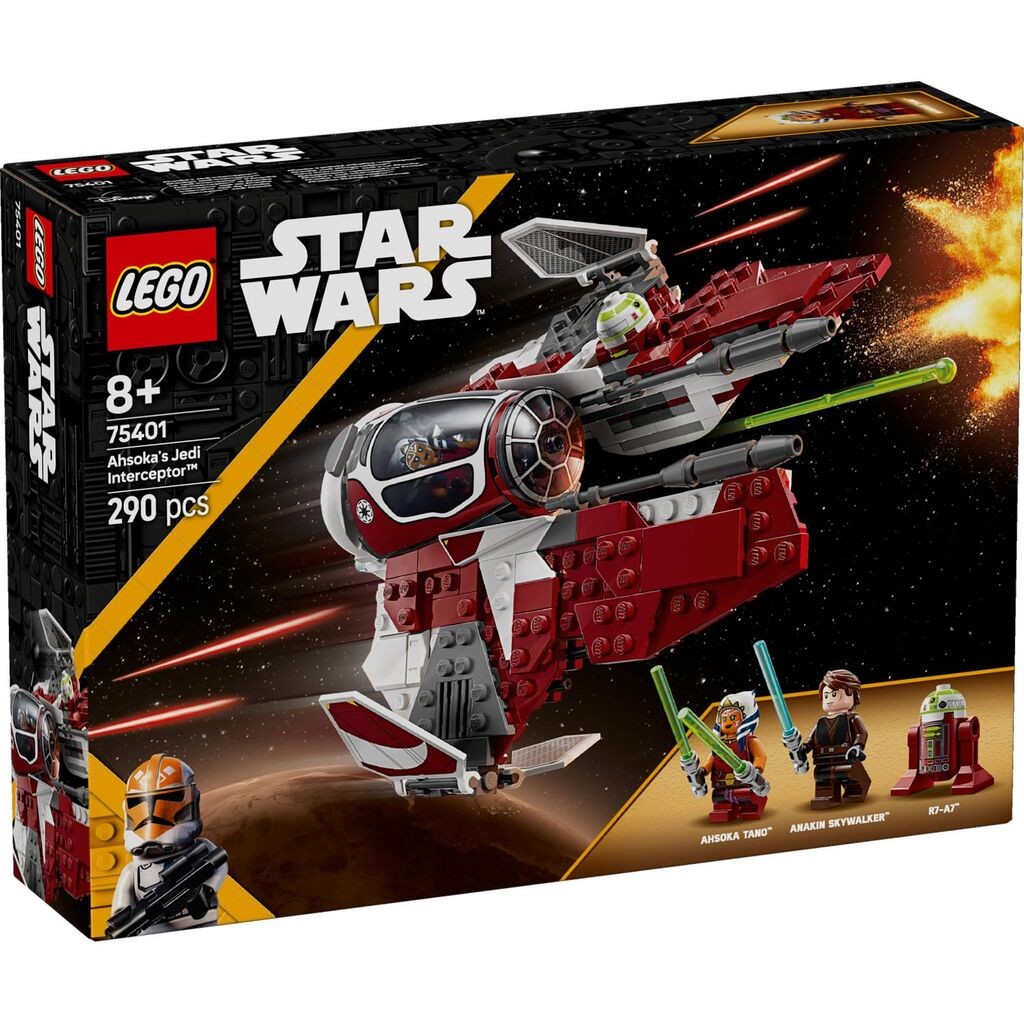 LEGO Star Wars Asokin Jedi presretač 75401