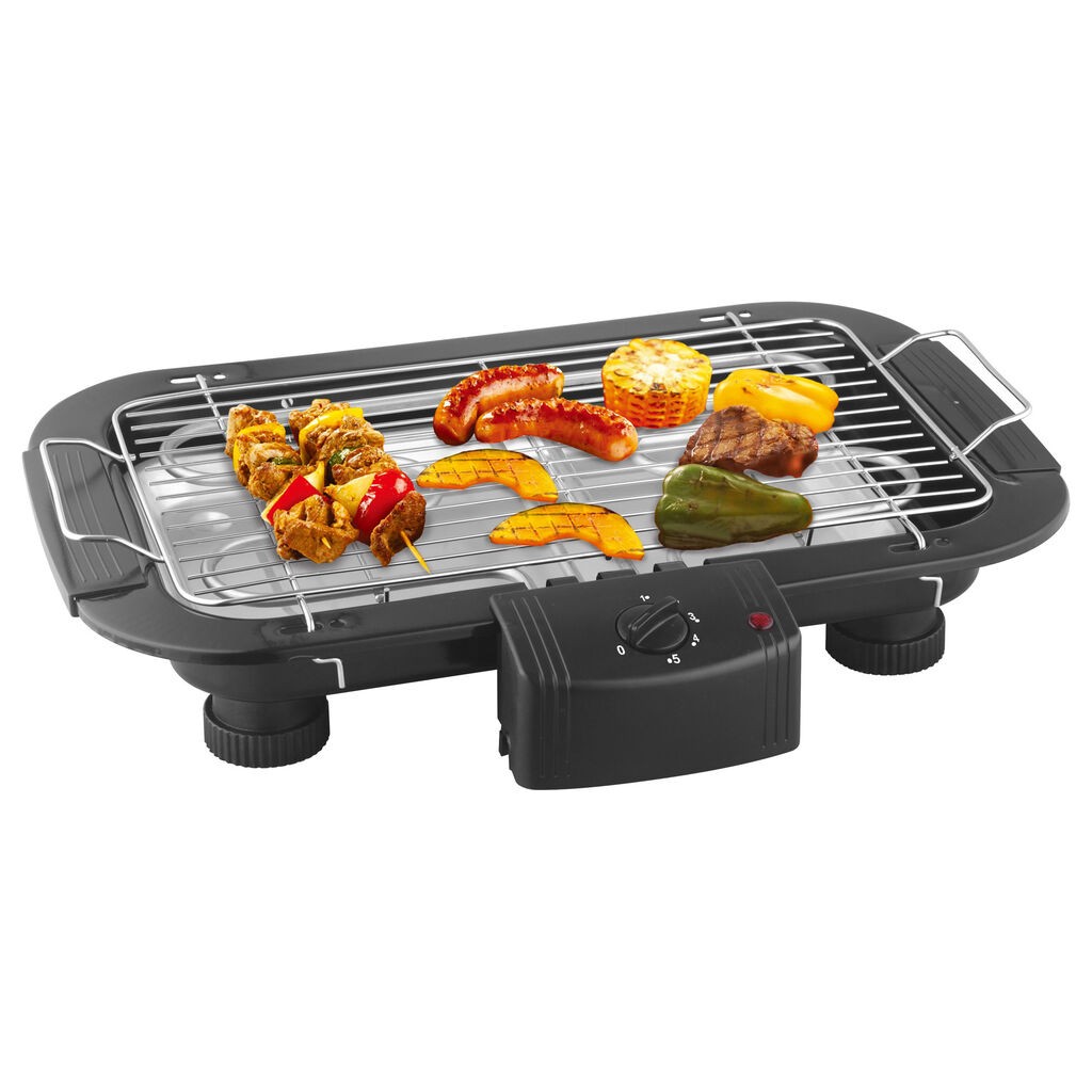 Elit Električni roštilj BQ-6200, 2000 W, Crni