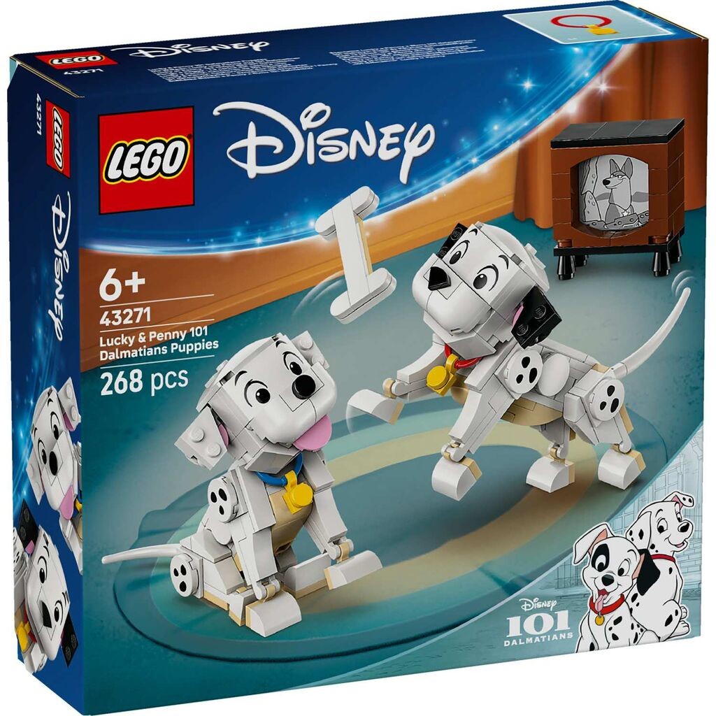 Igracka Lego Kocke Disney Classic Lucky & Penny 101 Dalmatians Puppies 6+