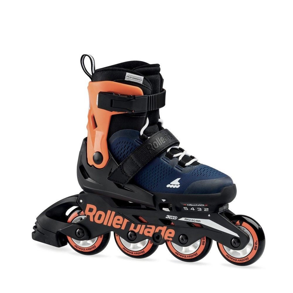 Rollerblade Roleri  Dečiji Microblade Midnight Blue-Warm Orange - 28-32