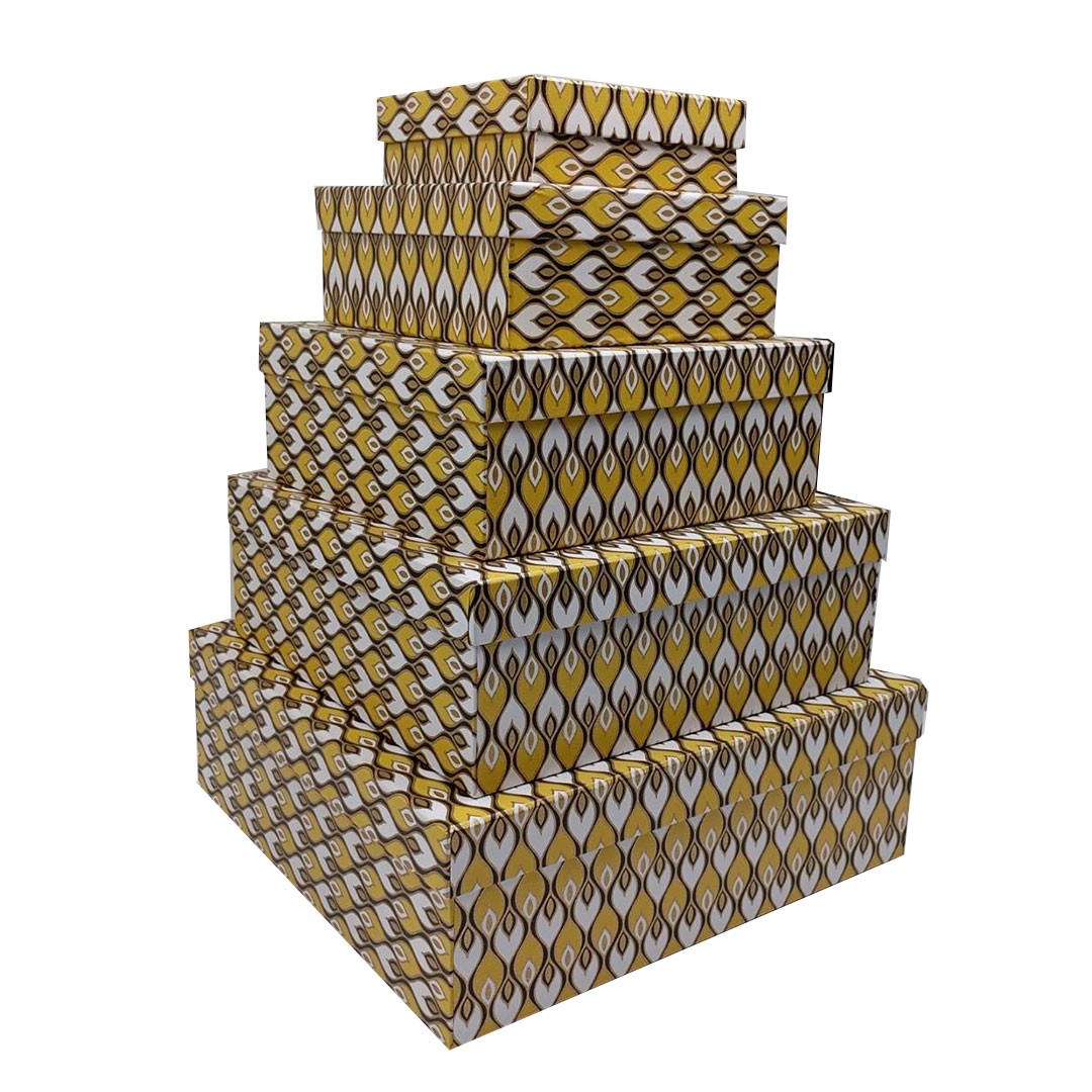 Vrabac Zoi Kubo 301, ukrasna kutija u setu, 5/1, Žuta