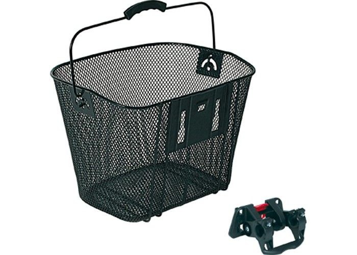 BELLELLI Korpa za teret prednja metalna, crna