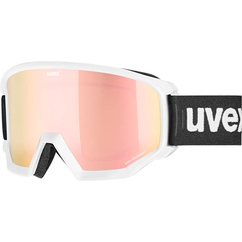 Uvex Naočare Ski  Athletic Cv White Matt-Rose Green S2