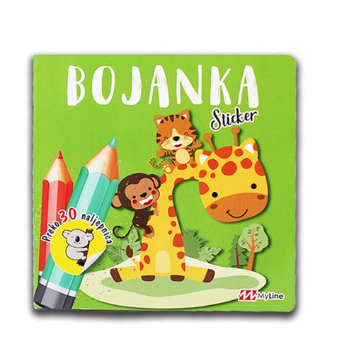 Vrabac Bojanka sa stikerima, Životinje