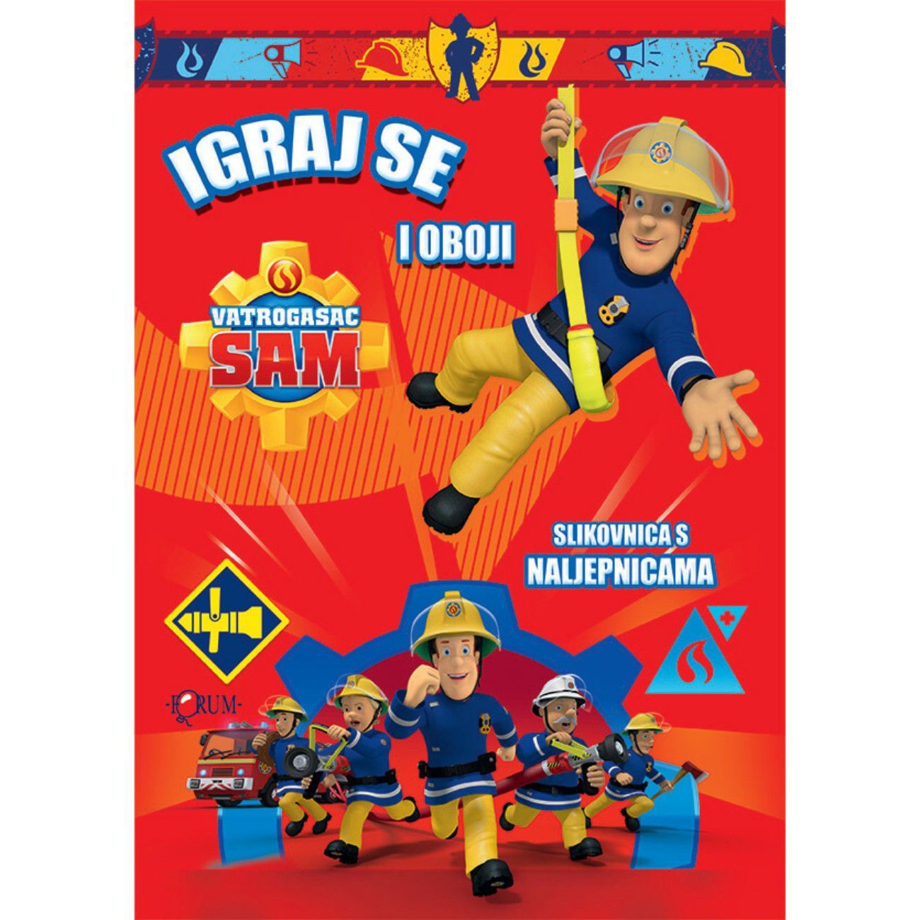 Forum Vatrogasac Sam, Igraj se i oboji, sorto