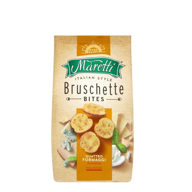 MARETTI Brusketi 4 vrste sira, 70g