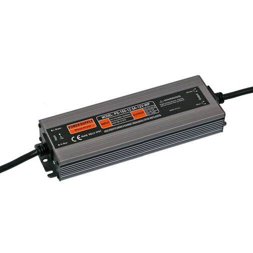 E-light Transformator EL-PW 150W-IP67-12V, Crni