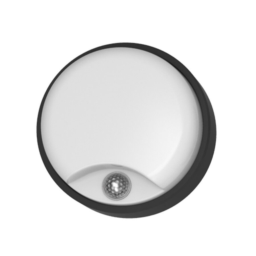 Mass-Light Plafonjera sa senzorom Hendry ML19D-190Y, LED, Crna