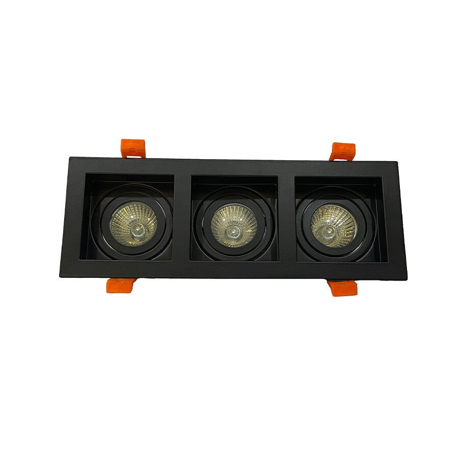 Mass-Light Ugradna svetiljka Sirio ML3533-3, Crna