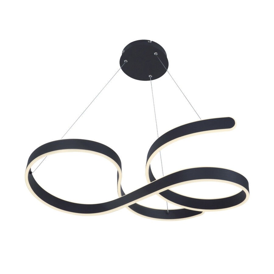 Mass-Light Visilica Biglia ML-0903P01, 52W, 3000K-4000K-6500K, Crna