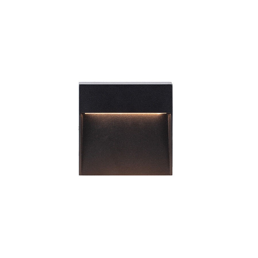 Mass-Light Vrtna Lampa Mendel ML-4502, Kvadratna, Crna