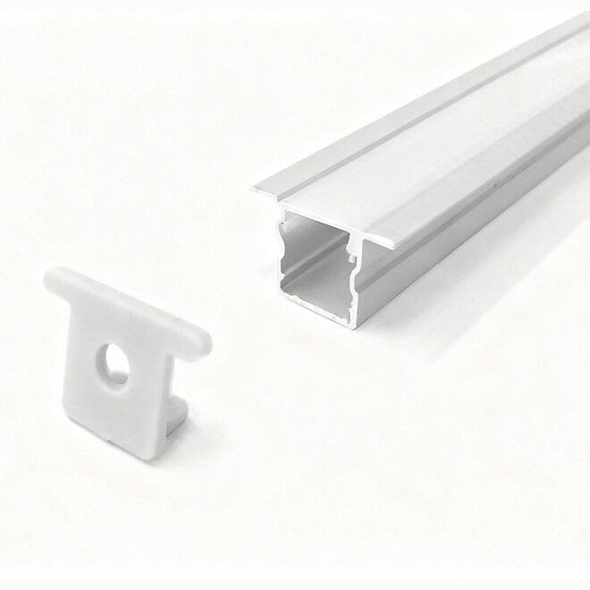 Mass-Light Ugradni aluminijski profil 1010A, 2m, Bijeli