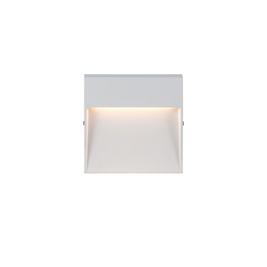 Mass-Light Vrtna lampa Mendel ML-4502, Kvadratna, Bijela