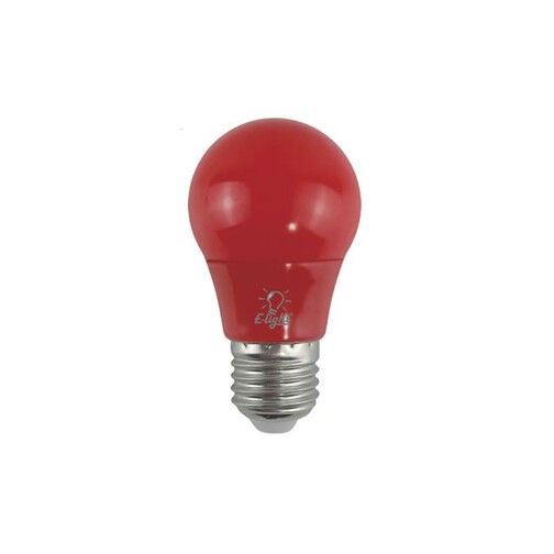 E-light LED sijalica G50, 5W, E27, Crvena