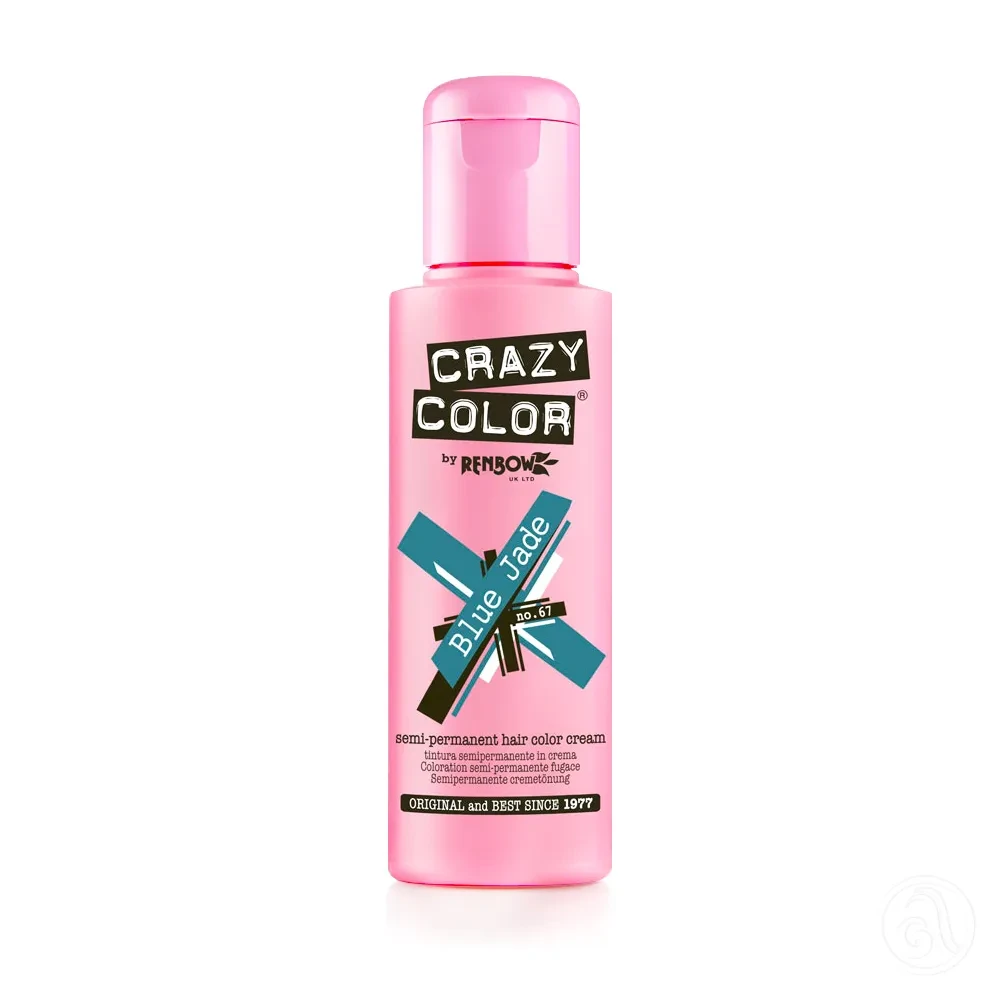 Crazy Color Krema za bojenje kose 100ml, Blue Jade